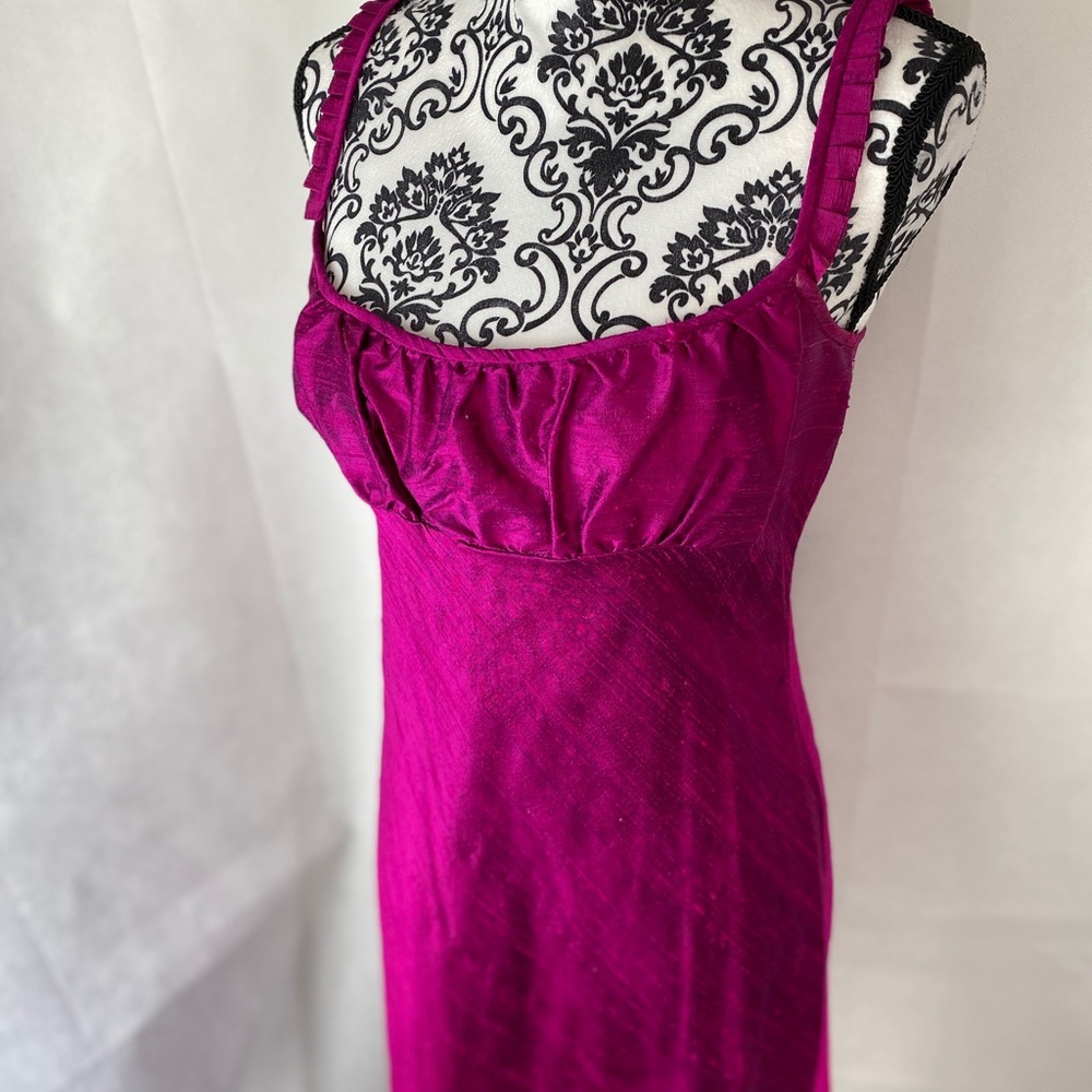 catherine malandrino silk dress Silk mid-length dress Catherine Malandrino Turquoise size 2 US in Silk